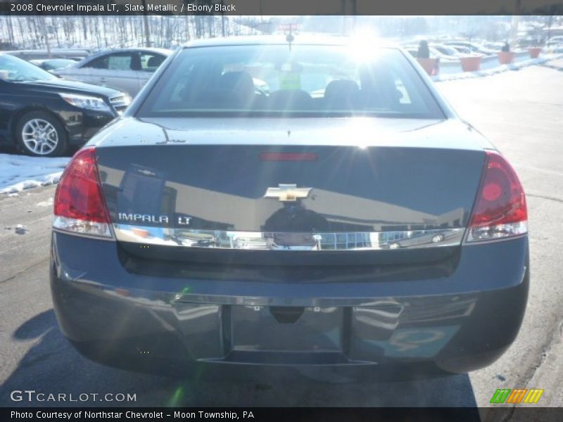 Slate Metallic / Ebony Black 2008 Chevrolet Impala LT