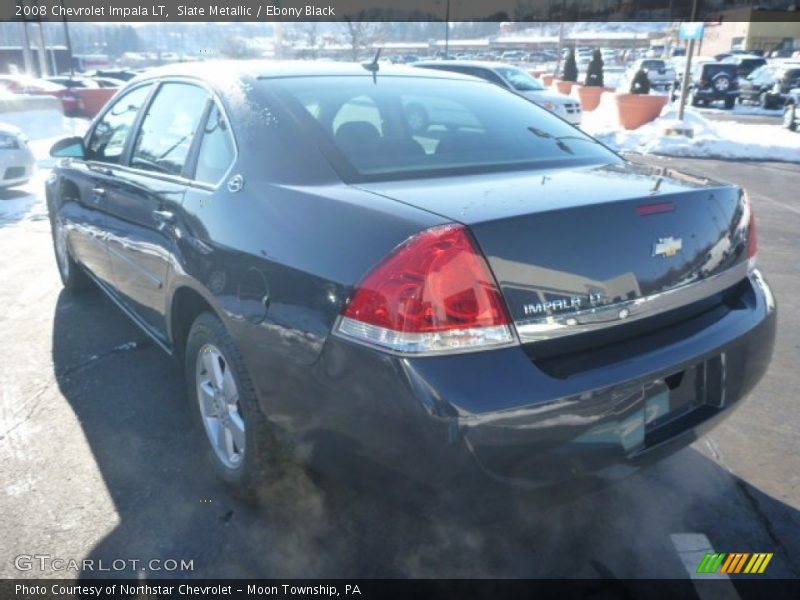 Slate Metallic / Ebony Black 2008 Chevrolet Impala LT