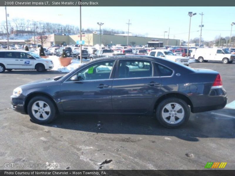 Slate Metallic / Ebony Black 2008 Chevrolet Impala LT