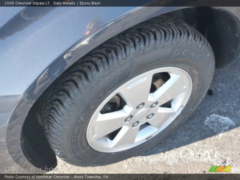 Slate Metallic / Ebony Black 2008 Chevrolet Impala LT