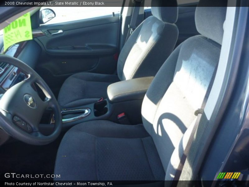 Slate Metallic / Ebony Black 2008 Chevrolet Impala LT