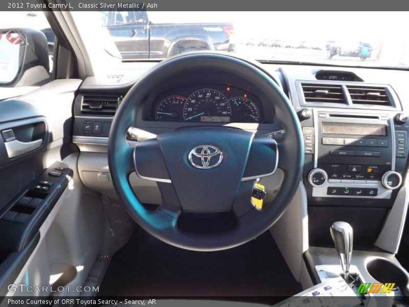 Classic Silver Metallic / Ash 2012 Toyota Camry L