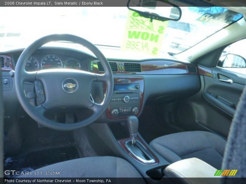 Slate Metallic / Ebony Black 2008 Chevrolet Impala LT