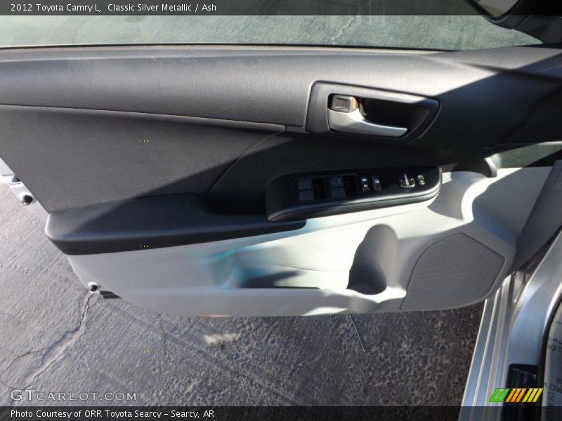 Classic Silver Metallic / Ash 2012 Toyota Camry L