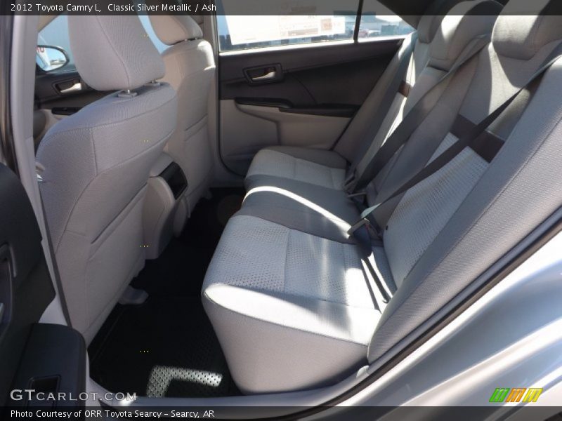 Classic Silver Metallic / Ash 2012 Toyota Camry L