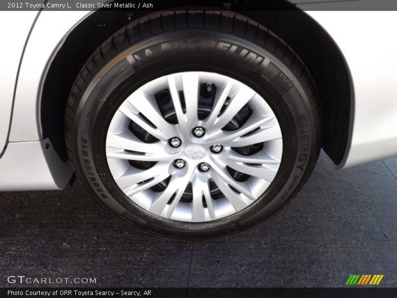 Classic Silver Metallic / Ash 2012 Toyota Camry L