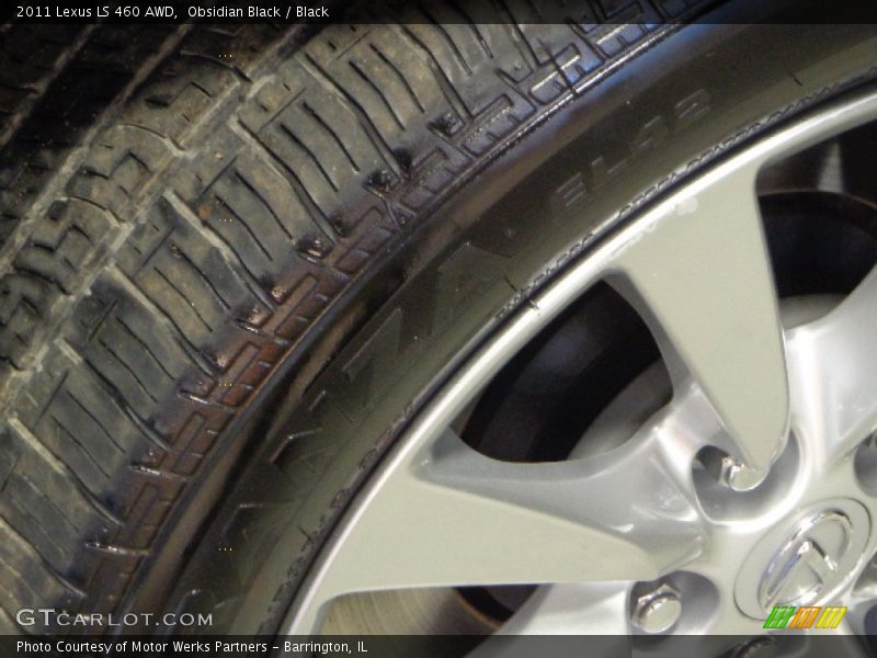 Obsidian Black / Black 2011 Lexus LS 460 AWD