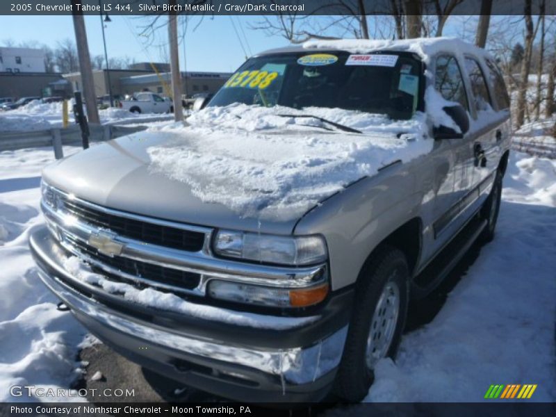 Silver Birch Metallic / Gray/Dark Charcoal 2005 Chevrolet Tahoe LS 4x4