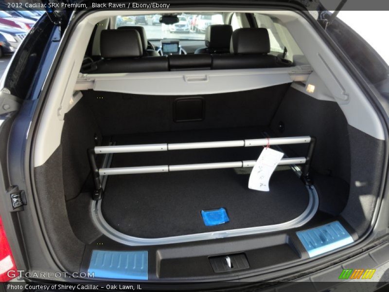 Black Raven / Ebony/Ebony 2012 Cadillac SRX Premium