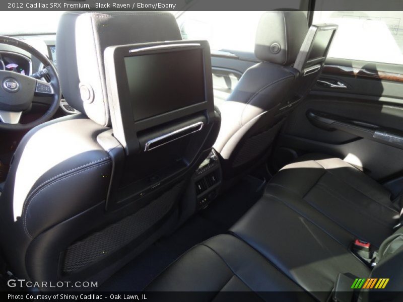 Black Raven / Ebony/Ebony 2012 Cadillac SRX Premium