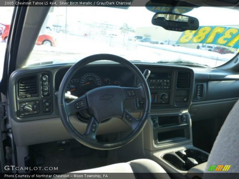 Silver Birch Metallic / Gray/Dark Charcoal 2005 Chevrolet Tahoe LS 4x4