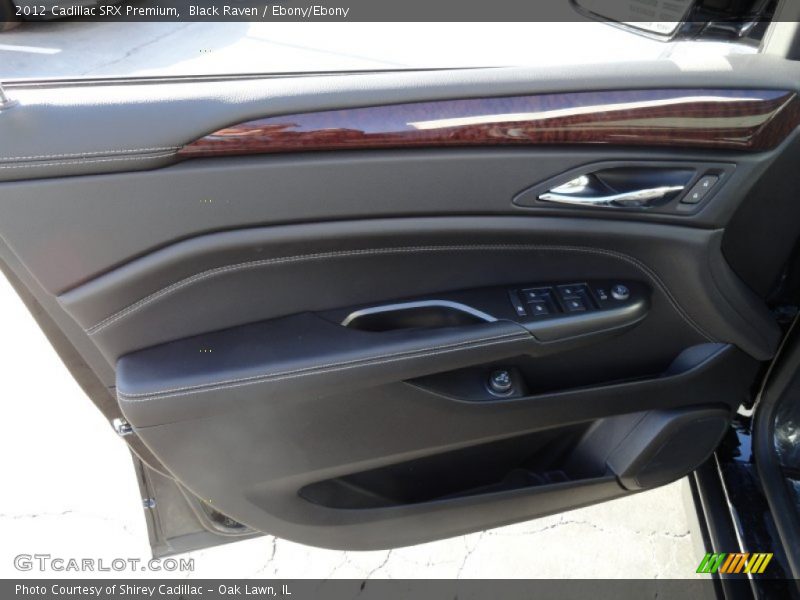Black Raven / Ebony/Ebony 2012 Cadillac SRX Premium