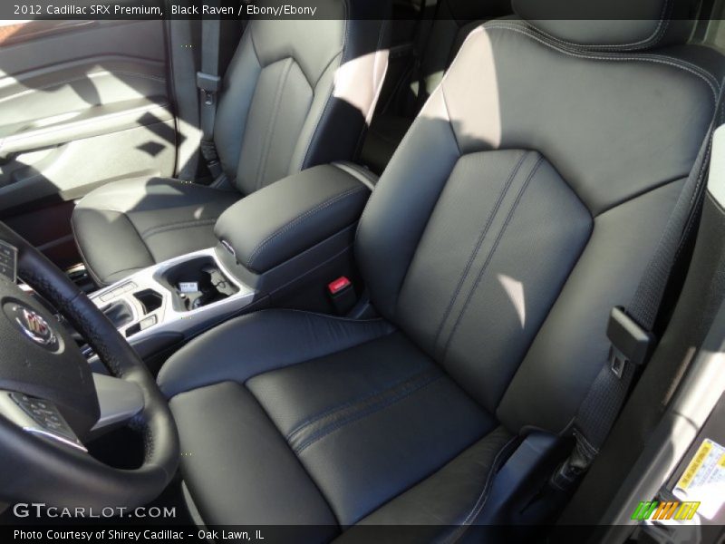 Black Raven / Ebony/Ebony 2012 Cadillac SRX Premium