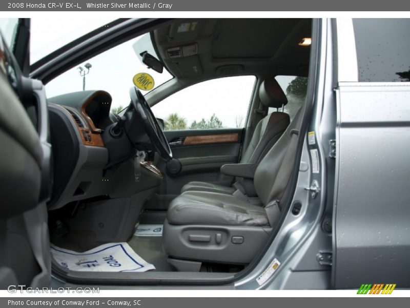 Whistler Silver Metallic / Gray 2008 Honda CR-V EX-L