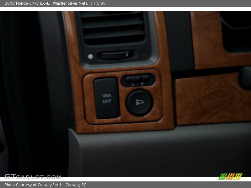 Whistler Silver Metallic / Gray 2008 Honda CR-V EX-L