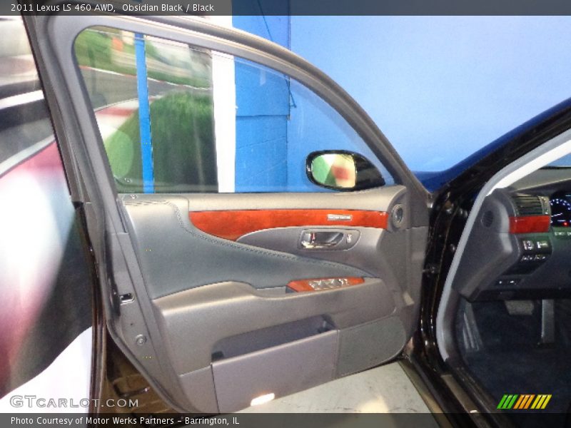 Obsidian Black / Black 2011 Lexus LS 460 AWD