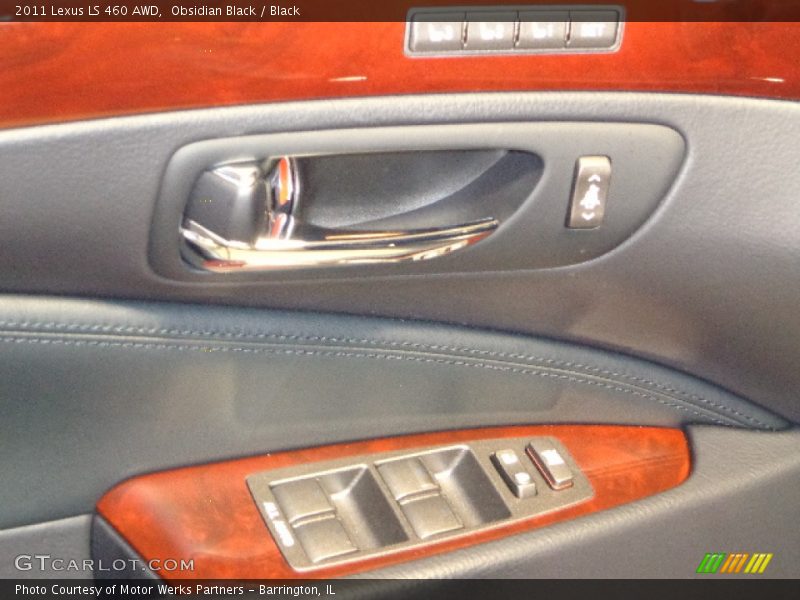 Obsidian Black / Black 2011 Lexus LS 460 AWD
