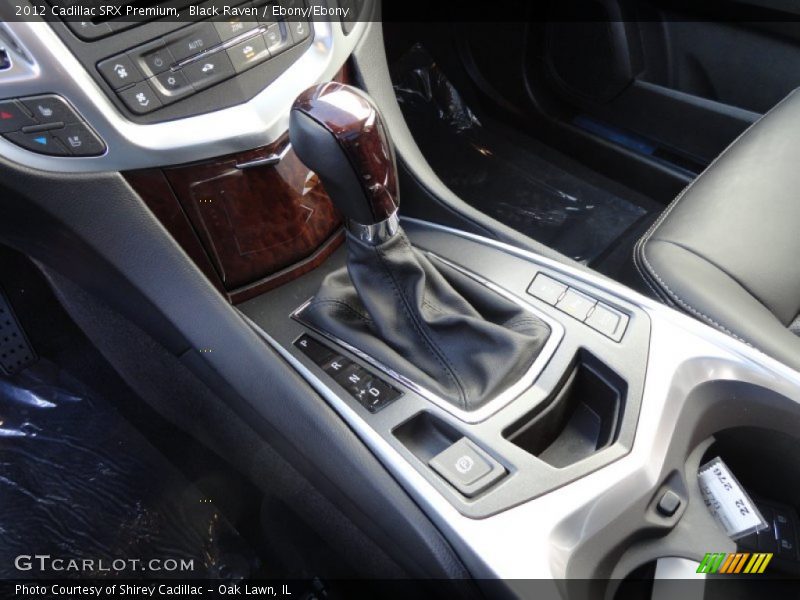 Black Raven / Ebony/Ebony 2012 Cadillac SRX Premium