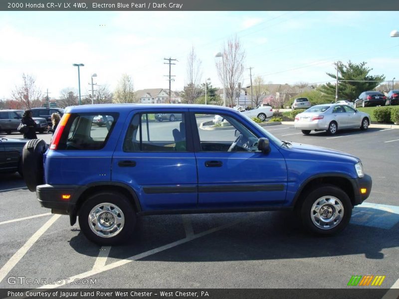 Electron Blue Pearl / Dark Gray 2000 Honda CR-V LX 4WD
