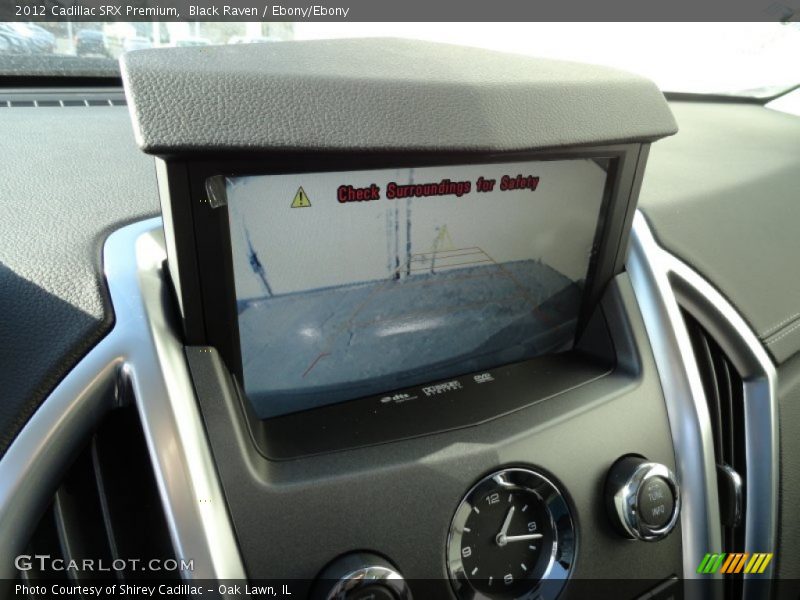 Black Raven / Ebony/Ebony 2012 Cadillac SRX Premium