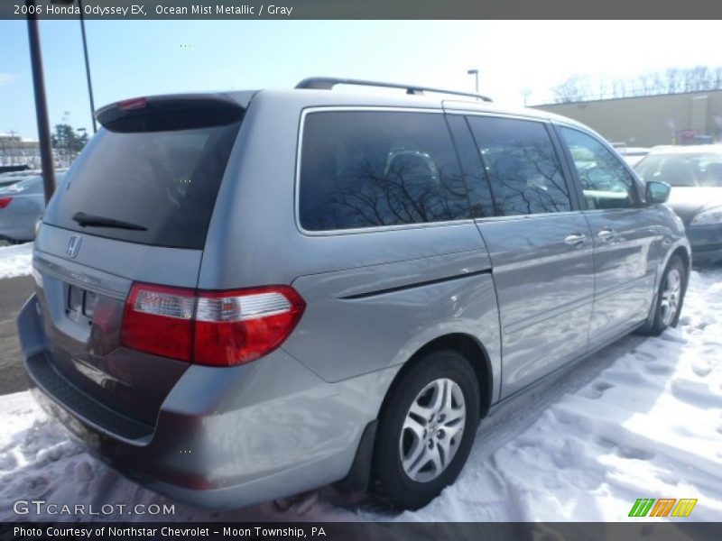 Ocean Mist Metallic / Gray 2006 Honda Odyssey EX