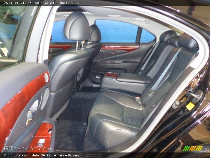 Obsidian Black / Black 2011 Lexus LS 460 AWD