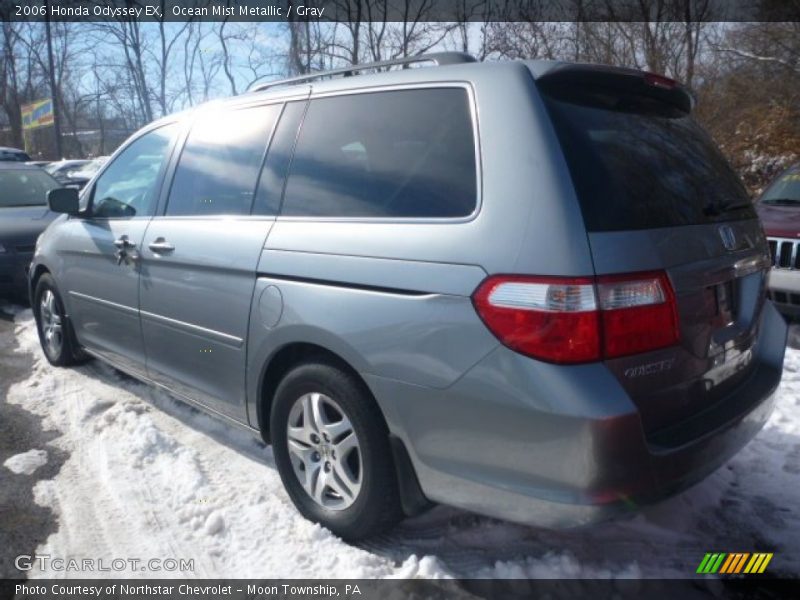 Ocean Mist Metallic / Gray 2006 Honda Odyssey EX
