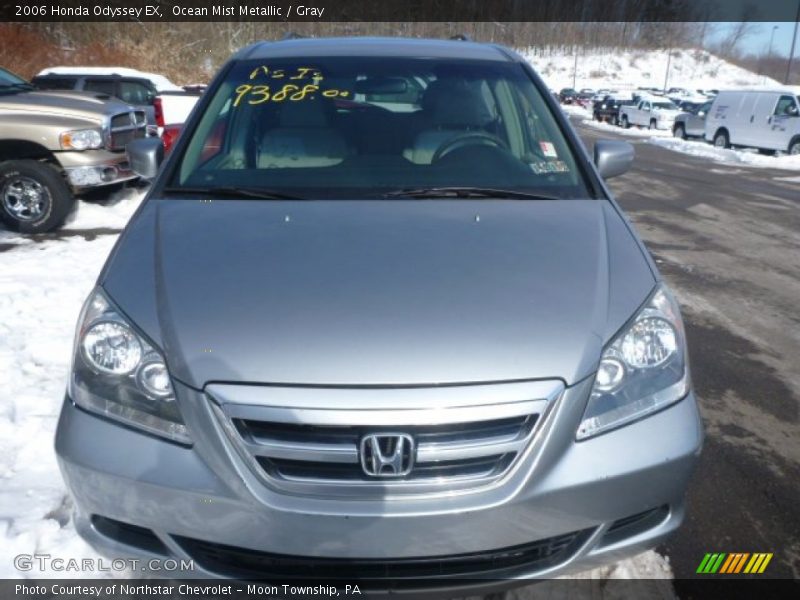 Ocean Mist Metallic / Gray 2006 Honda Odyssey EX
