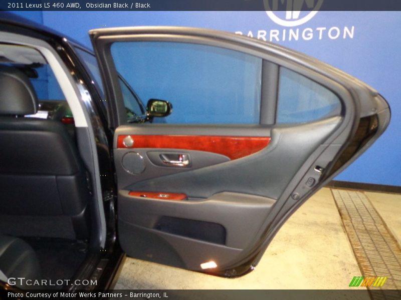 Obsidian Black / Black 2011 Lexus LS 460 AWD