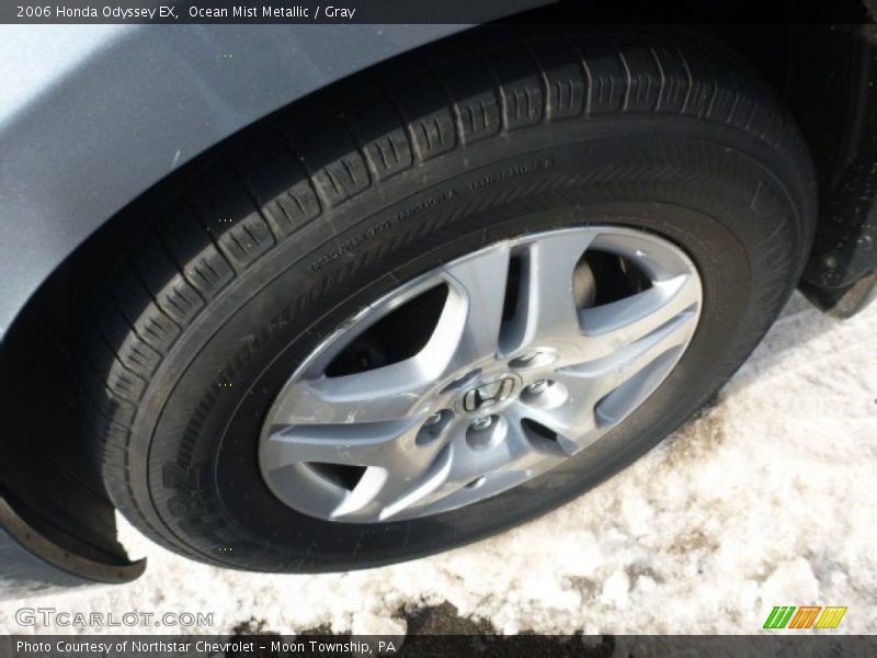 Ocean Mist Metallic / Gray 2006 Honda Odyssey EX
