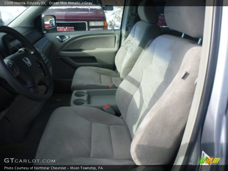 Ocean Mist Metallic / Gray 2006 Honda Odyssey EX