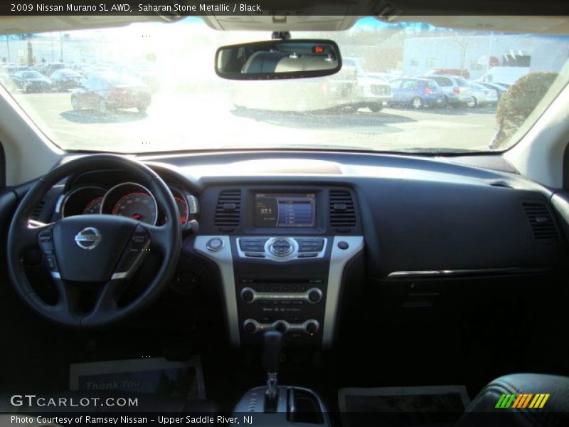 Saharan Stone Metallic / Black 2009 Nissan Murano SL AWD