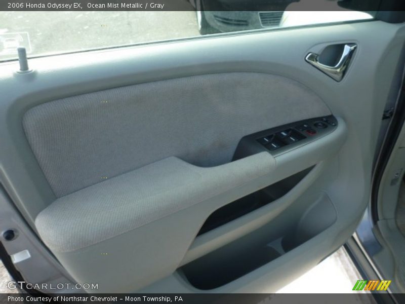 Ocean Mist Metallic / Gray 2006 Honda Odyssey EX