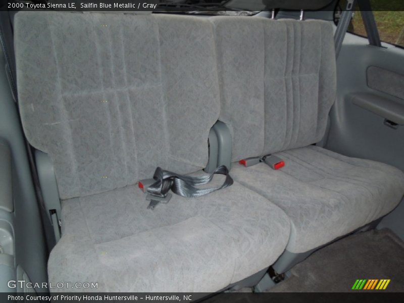 Sailfin Blue Metallic / Gray 2000 Toyota Sienna LE