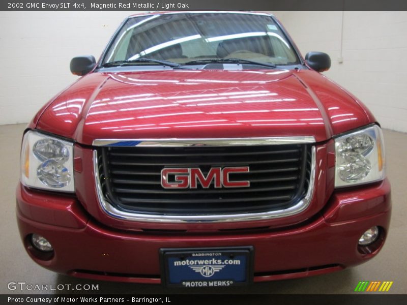 Magnetic Red Metallic / Light Oak 2002 GMC Envoy SLT 4x4