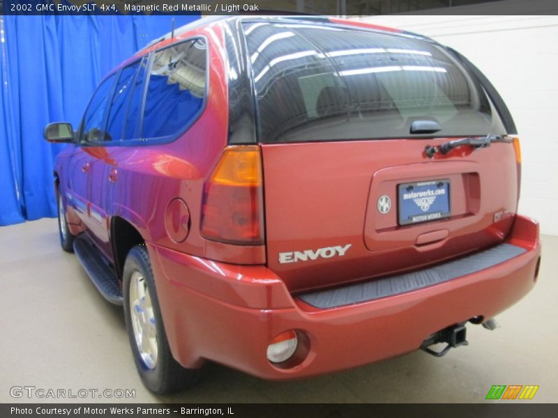 Magnetic Red Metallic / Light Oak 2002 GMC Envoy SLT 4x4