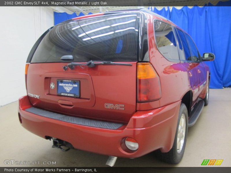 Magnetic Red Metallic / Light Oak 2002 GMC Envoy SLT 4x4