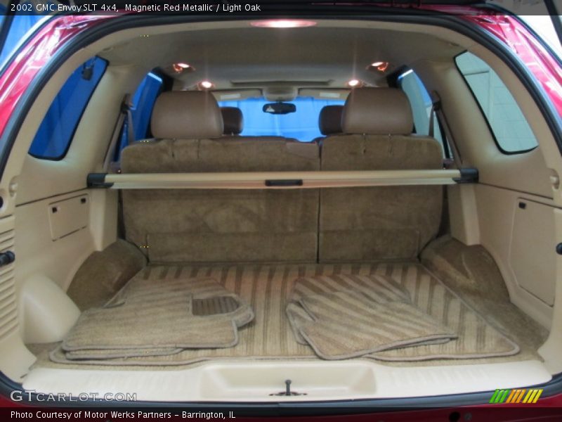 Magnetic Red Metallic / Light Oak 2002 GMC Envoy SLT 4x4