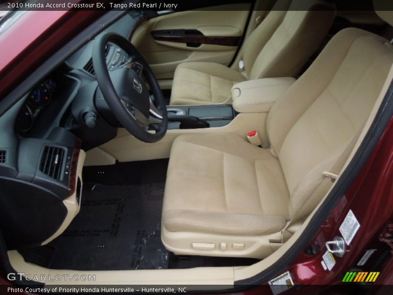 Tango Red Pearl / Ivory 2010 Honda Accord Crosstour EX