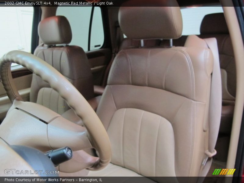 Magnetic Red Metallic / Light Oak 2002 GMC Envoy SLT 4x4