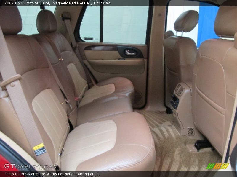 Magnetic Red Metallic / Light Oak 2002 GMC Envoy SLT 4x4