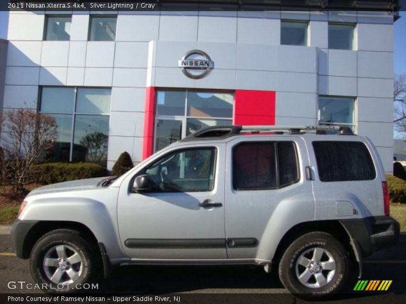 Silver Lightning / Gray 2011 Nissan Xterra S 4x4