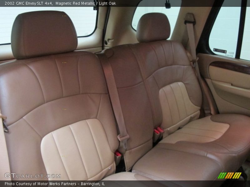 Magnetic Red Metallic / Light Oak 2002 GMC Envoy SLT 4x4