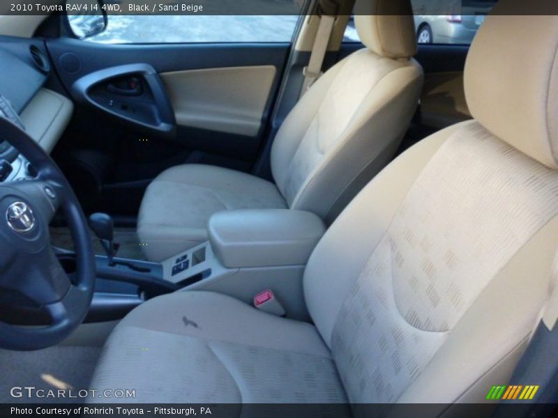 Black / Sand Beige 2010 Toyota RAV4 I4 4WD