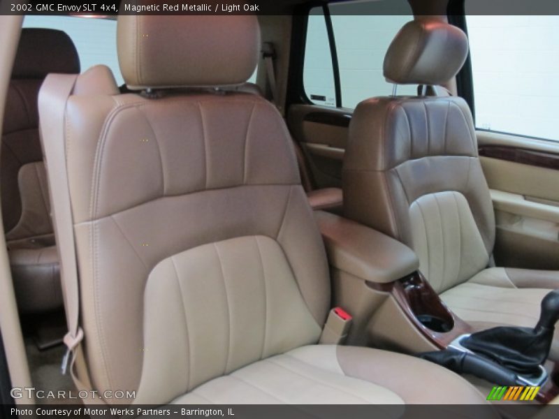 Magnetic Red Metallic / Light Oak 2002 GMC Envoy SLT 4x4