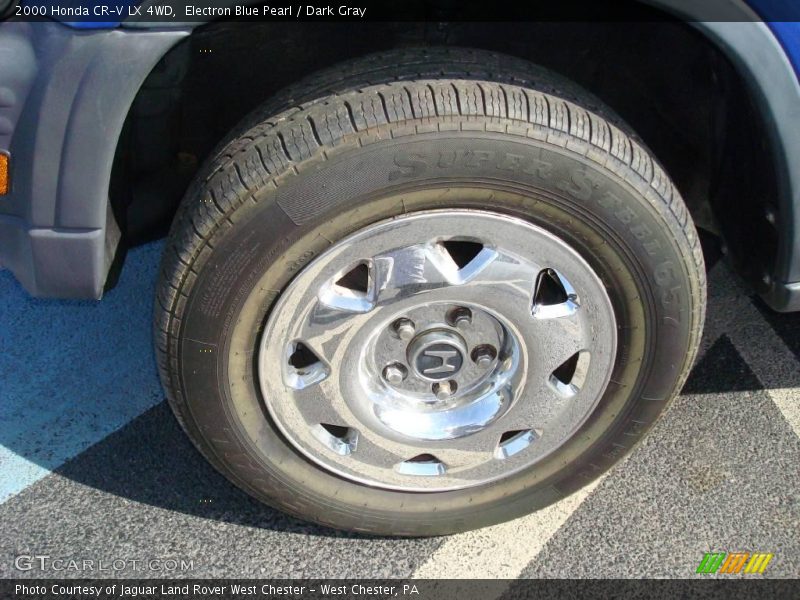 Electron Blue Pearl / Dark Gray 2000 Honda CR-V LX 4WD