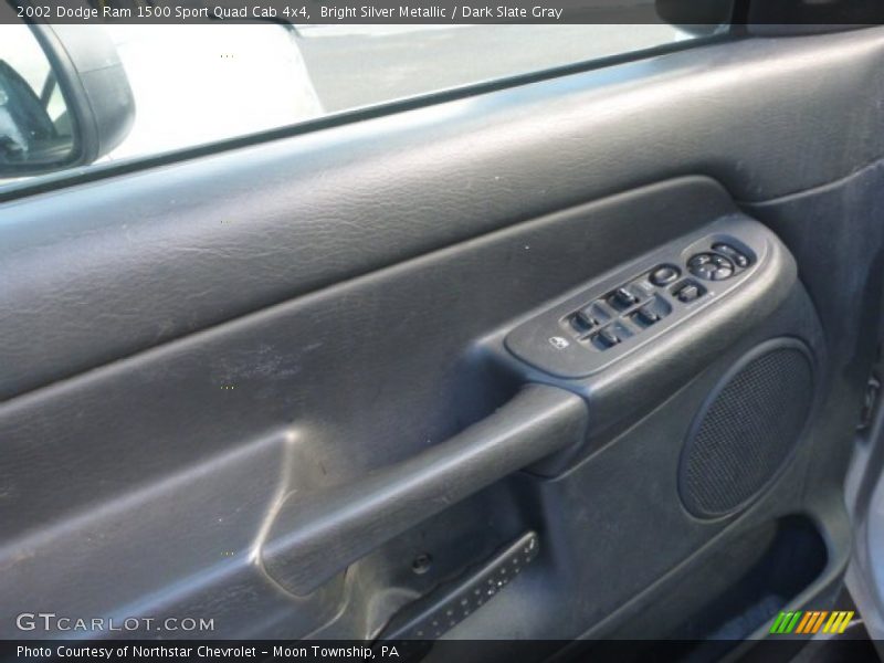 Bright Silver Metallic / Dark Slate Gray 2002 Dodge Ram 1500 Sport Quad Cab 4x4