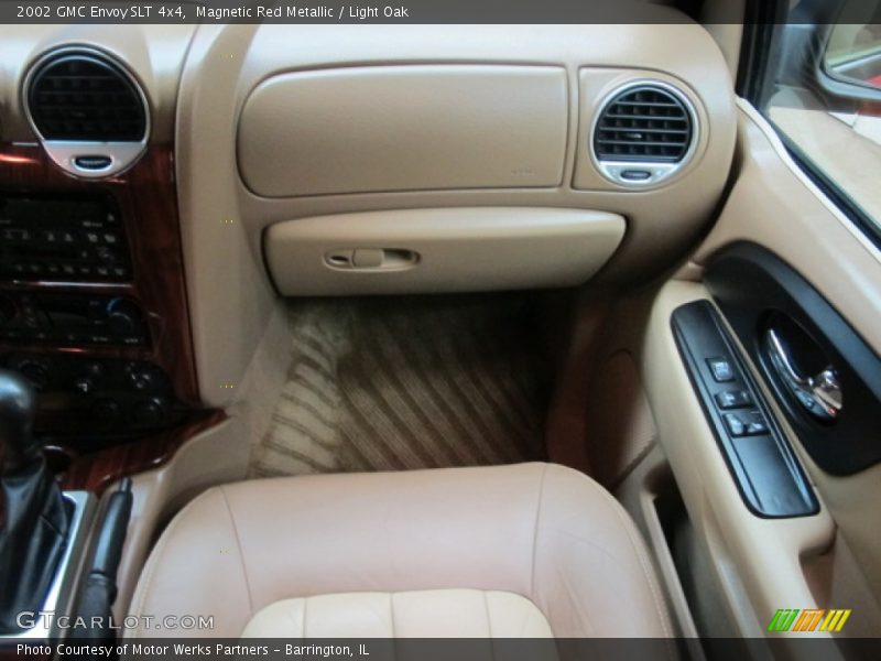 Magnetic Red Metallic / Light Oak 2002 GMC Envoy SLT 4x4