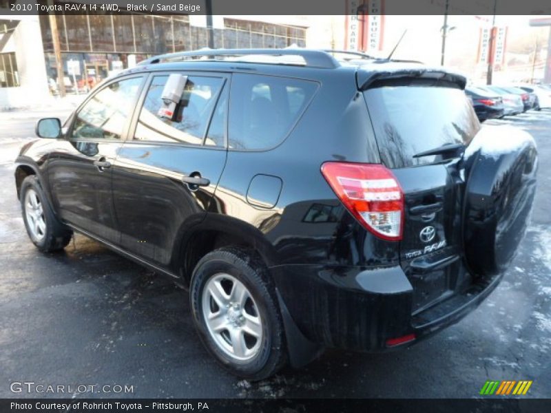 Black / Sand Beige 2010 Toyota RAV4 I4 4WD