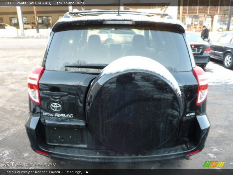 Black / Sand Beige 2010 Toyota RAV4 I4 4WD